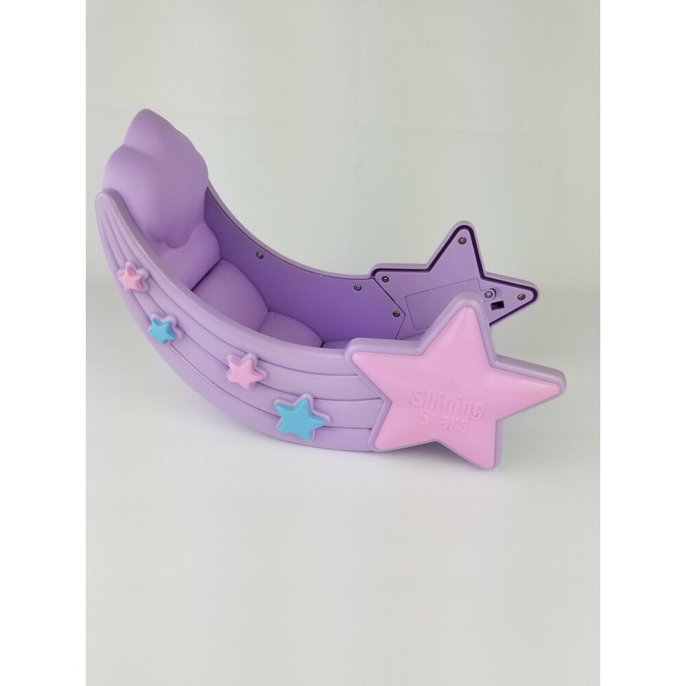 2002 Mattel Shining Stars Melody Lights Cradle Rocker Rare